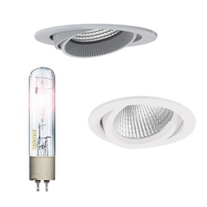 Verlichting voor versproducten